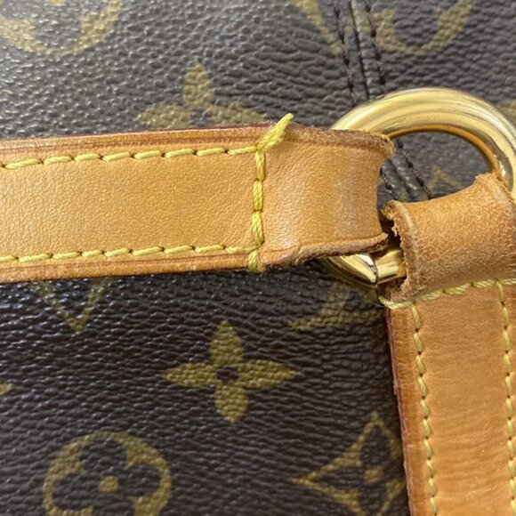 LOUIS VUITTON Logo Totally MM Shoulder Bag Monogram Leather Brown M56689 79YF370 - Picture 8 of 15